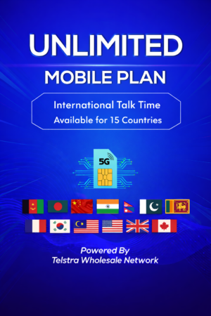 unlimited international talktime & texts