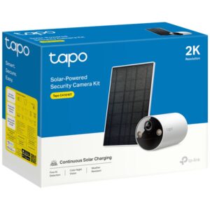 tp link tapo c410 kit solar powered security camera kit